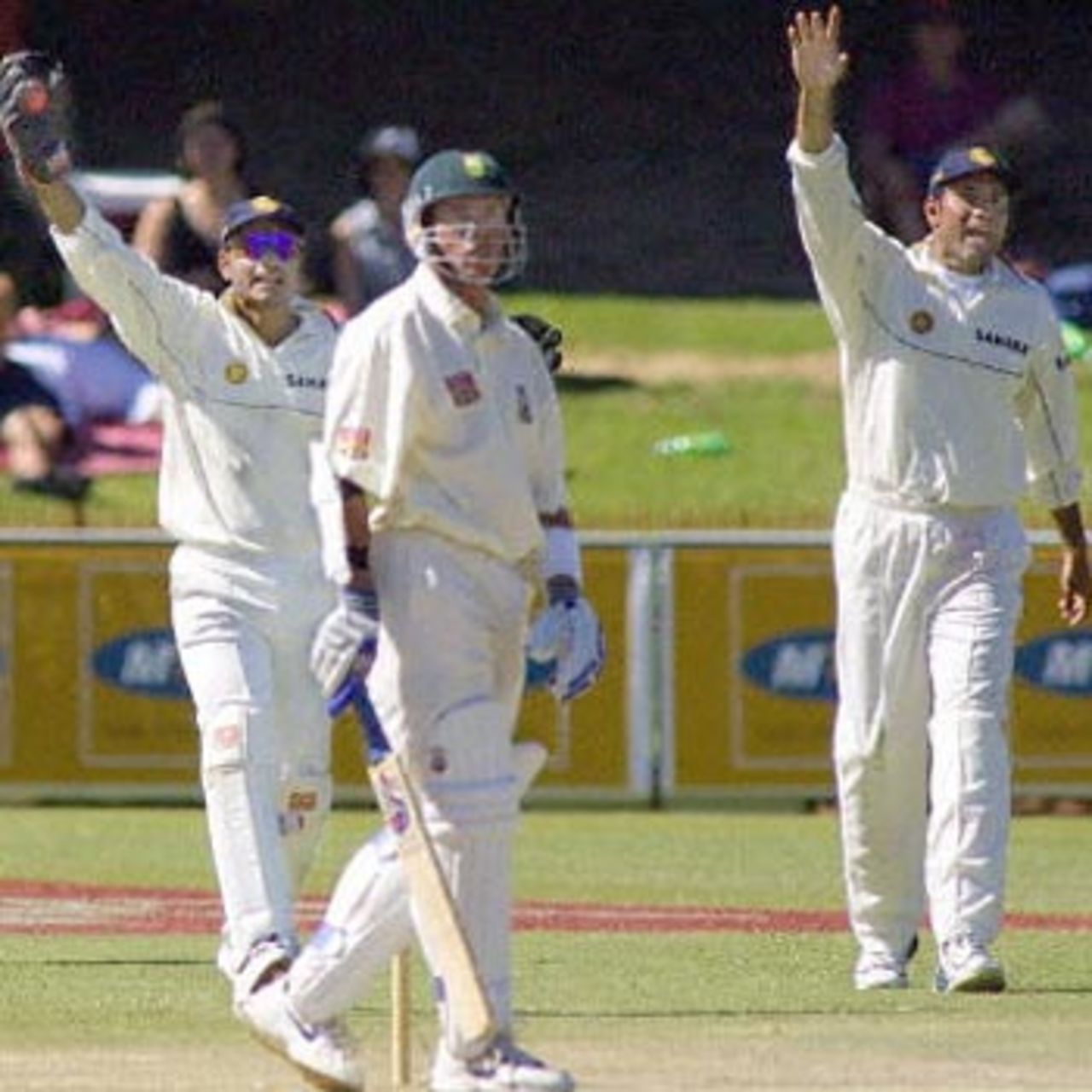 South Africa v India, 1st Test match, Day Three, Goodyear Park, Bloemfontein, 3-7 November 2001