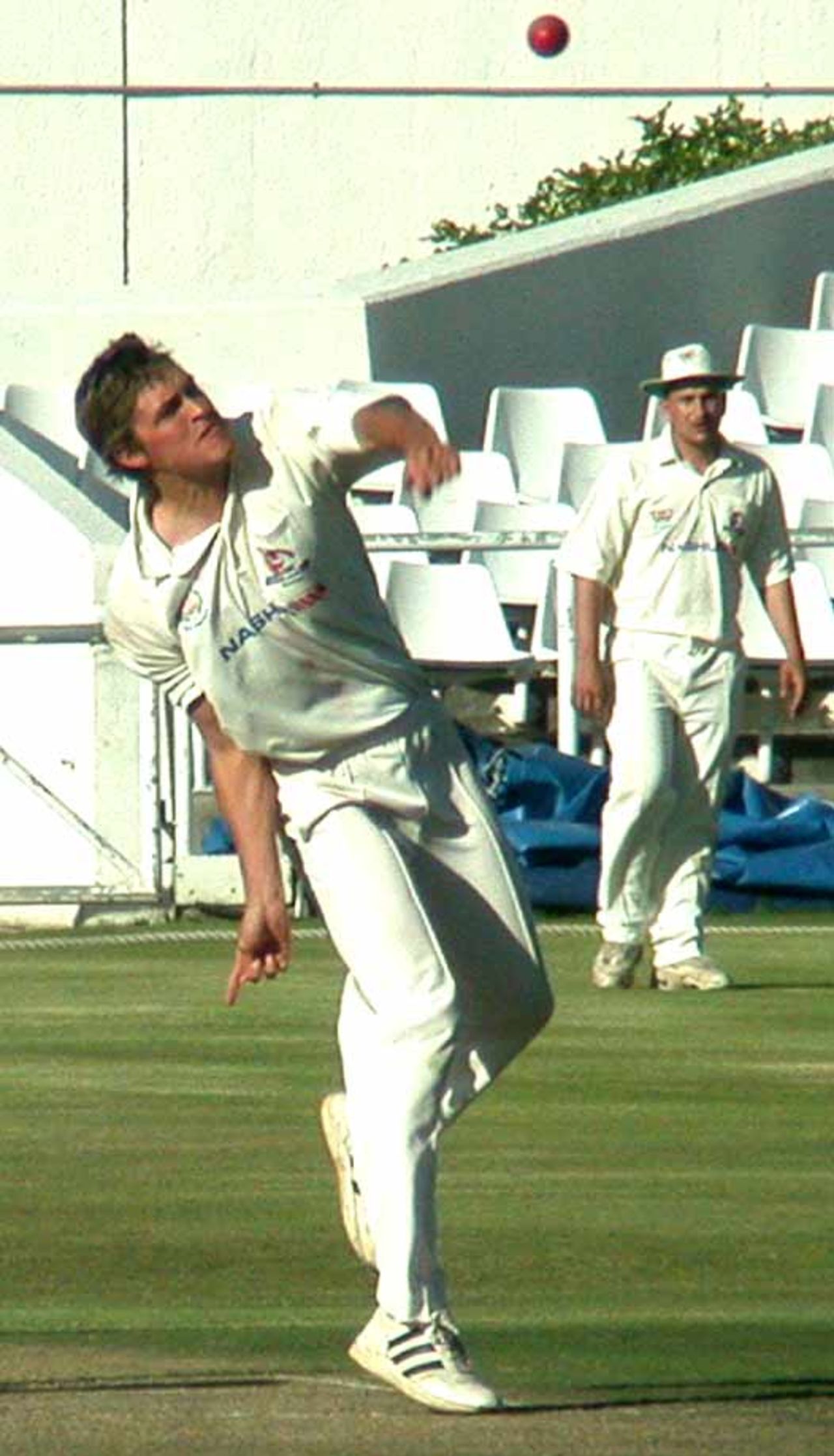 WP Bowl spinner Paul Harris in action against Natal Inland at Newlands