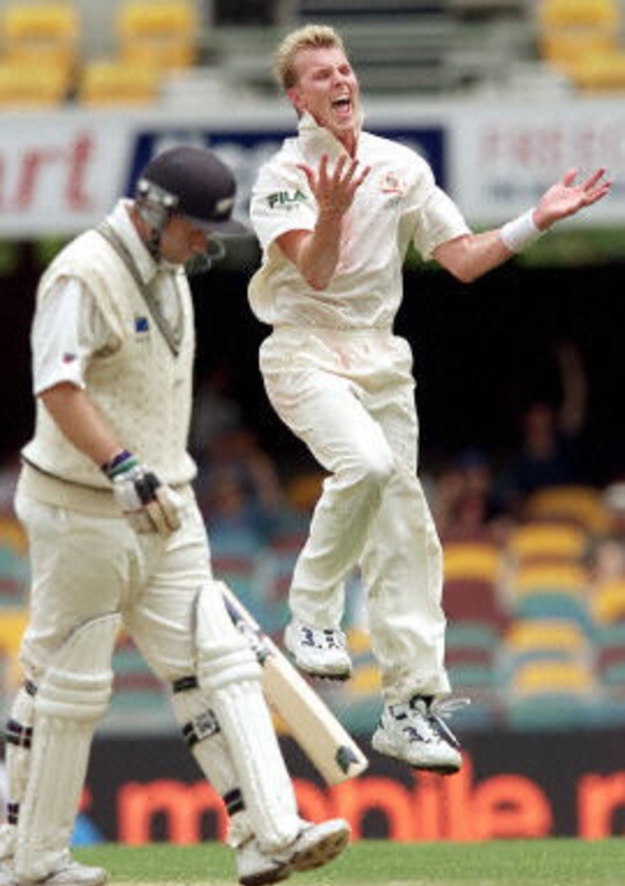 Australia v New Zealand, 1st Test, Trans Tasman Trophy, 2001-2, Brisbane Cricket Ground Woolloongabba, 8-12 Nov, 2001