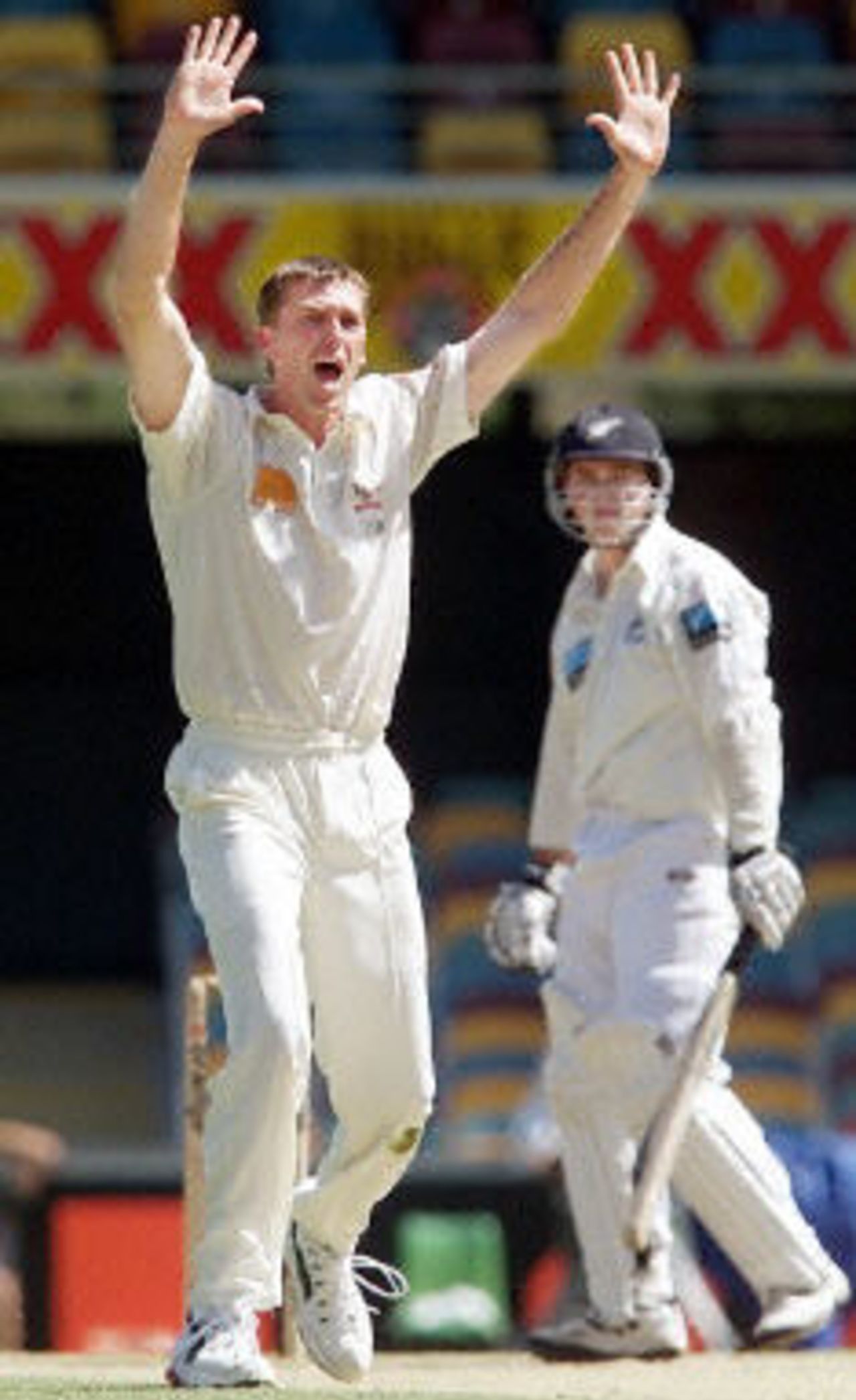 Australia v New Zealand, 1st Test, Trans Tasman Trophy, 2001-2, Brisbane Cricket Ground Woolloongabba, 8-12 Nov, 2001