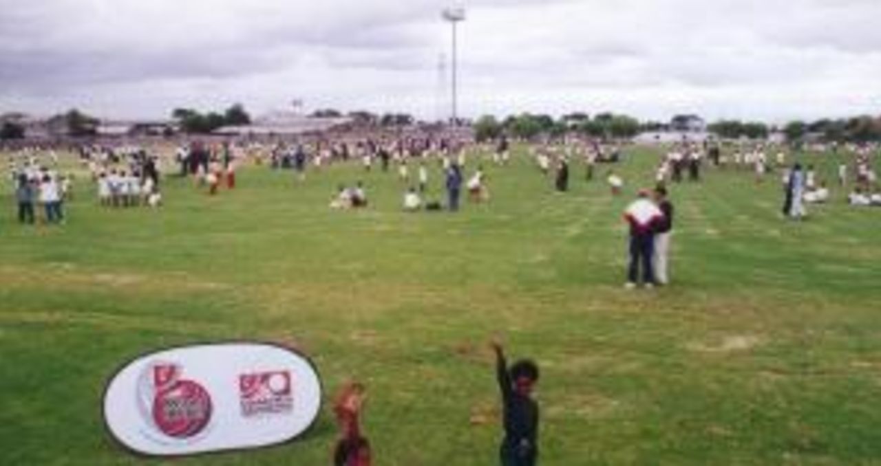 100+ schools, 750+ kids at Langa mini-cricket festival