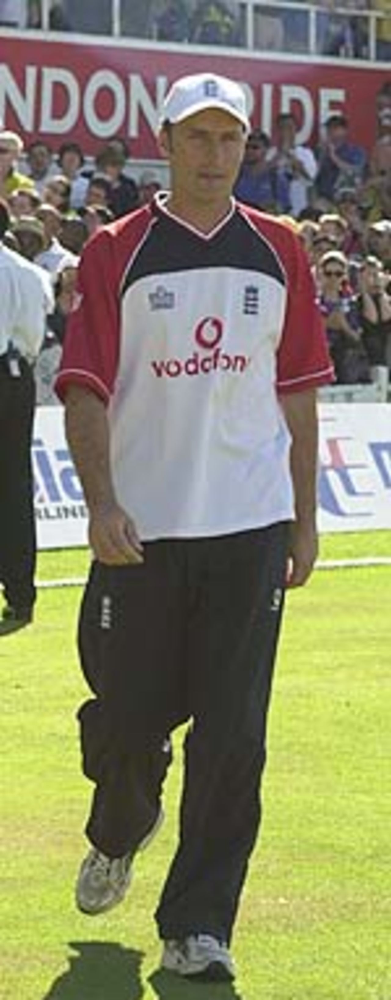 Taken at the Oval at the end of the Ashes series 2001