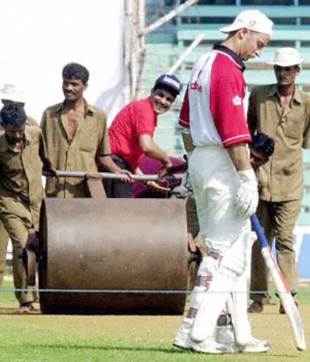 17 November 2001: England in India, 2001-02, Wankhede Stadium, Mumbai