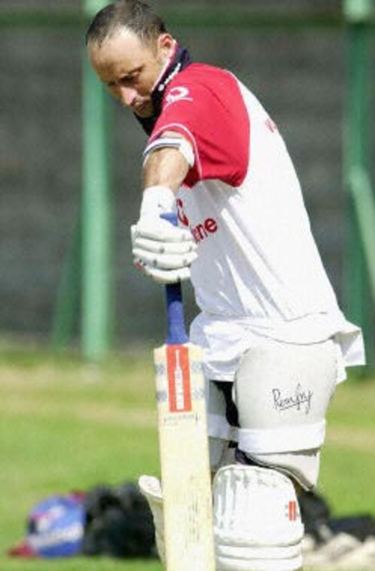 21 November 2001: England in India, 2001-02, Lal Bahadur Shastri stadium, Hyderabad