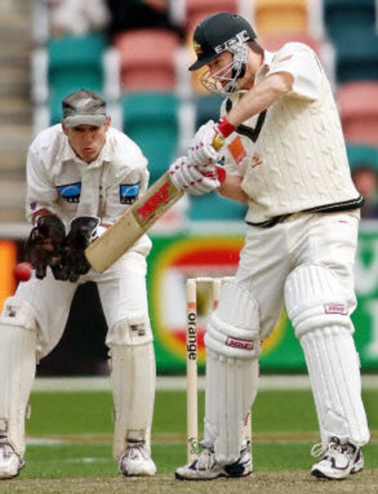 Australia v New Zealand, 2ndTest, Trans Tasman Trophy, 2001-2, Bellerive Oval, Hobart, 22-26 November 2001