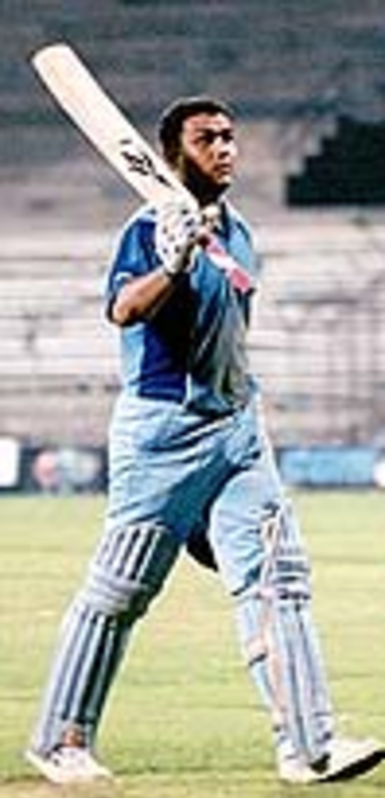 Taken  in the 2001 Coca Cola series, Sri Lanka v India