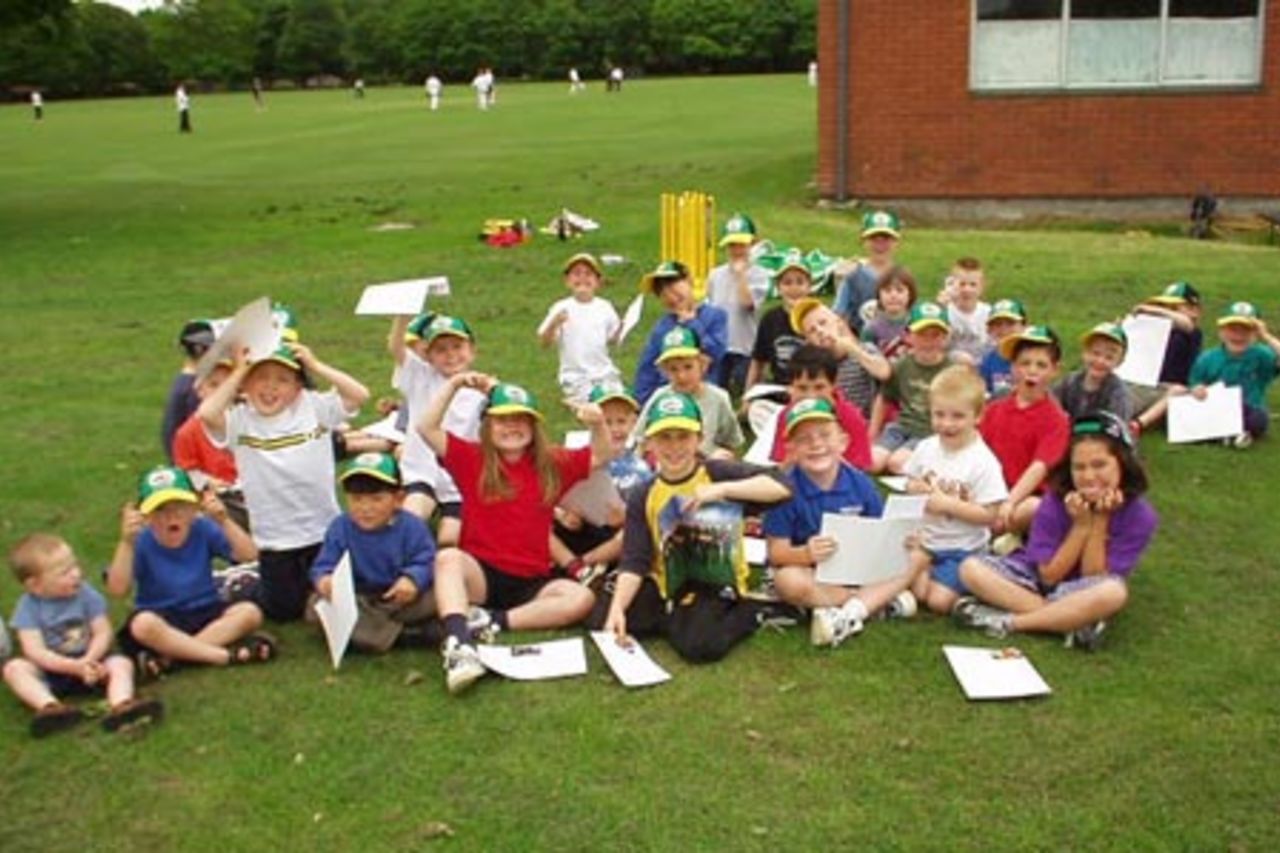 Children enjoy an afternoon in the CCA MILO Have-A-Go programme at Hagley Park.