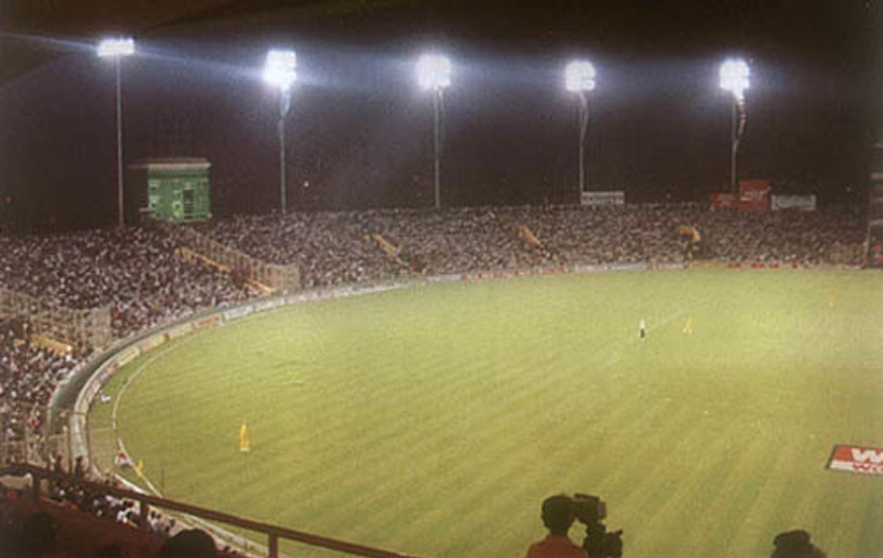 Punjab Cricket Association Stadium, Chandigarh, The fans here are as passionate as fans anywhere else in India, Uploaded on 27 November 2001.