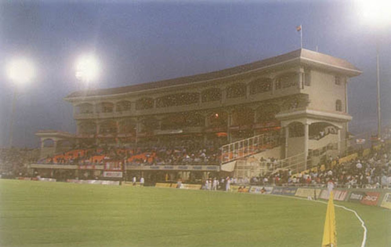 Punjab Cricket Association Stadium, Chandigarh, The best seats in the stadium, Uploaded on 27 November 2001.