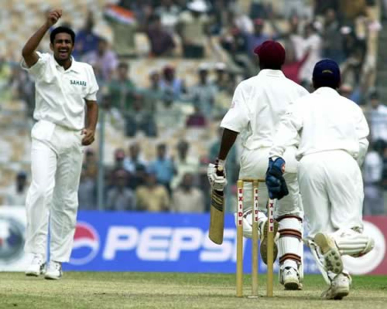 3rd Test: India v West Indies at Calcutta, 30 Oct - 3 Nov 2002