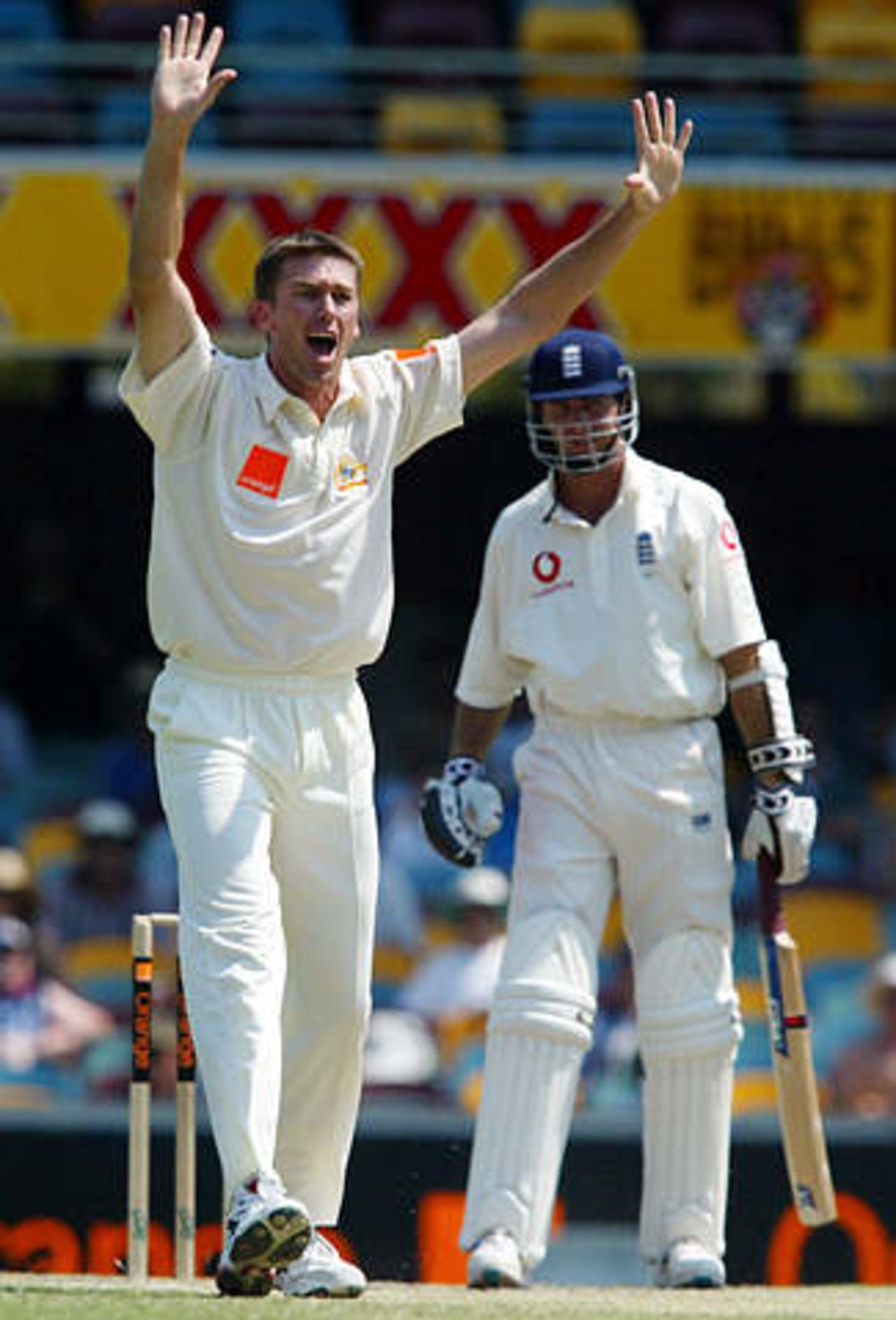 1st Test: Australia v England at Brisbane, 7-11 Nov 2002
