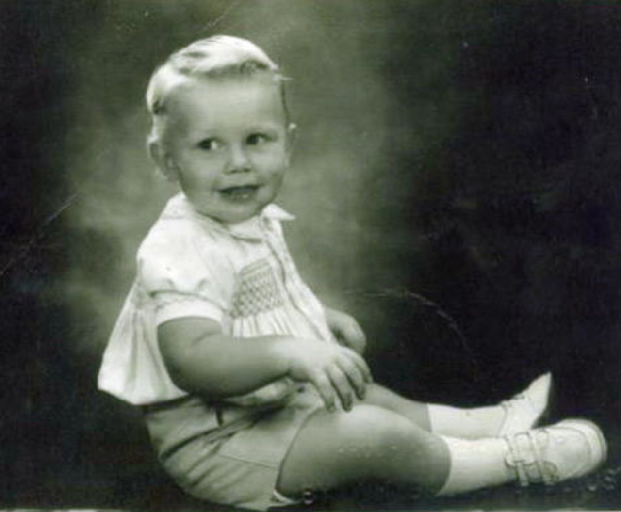 Baby Robin - early waves in the hair