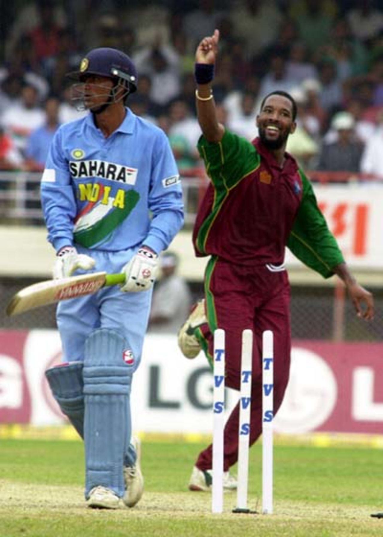 7th ODI: India v West Indies at Vijayawada, 24 Nov 2002