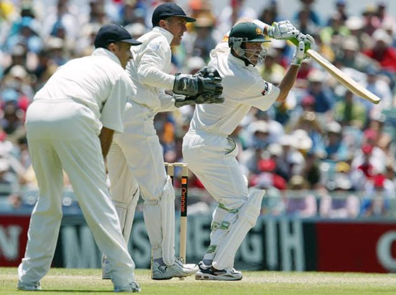 Damien Martyn - top scorer for Australia in Perth, third Ashes Test, 30 November 2002