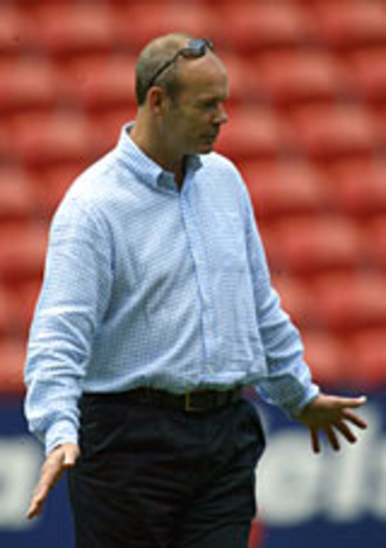 Clive Woodward, the England rugby coach, November 7, 2003