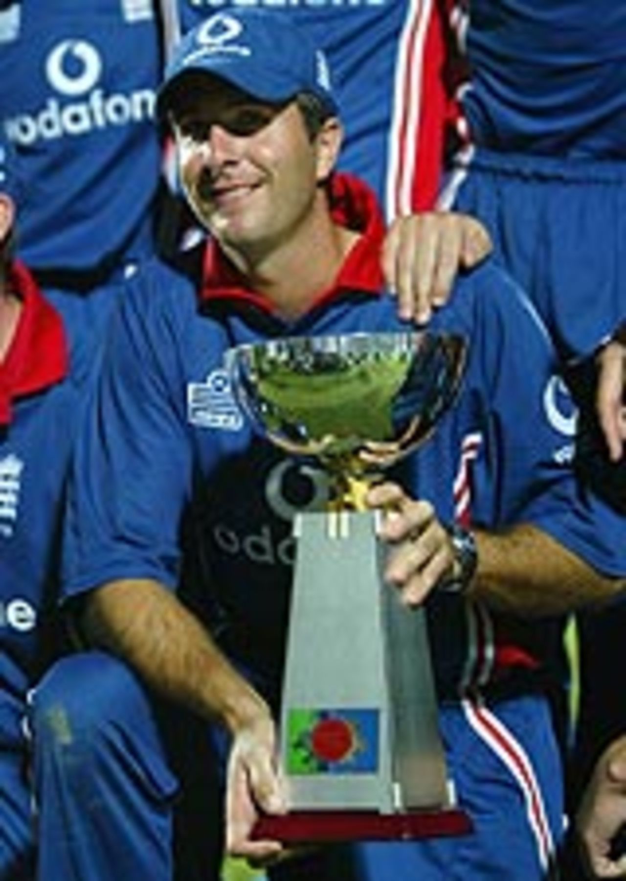 Michael Vaughan collects another trophy after beating Bangladesh