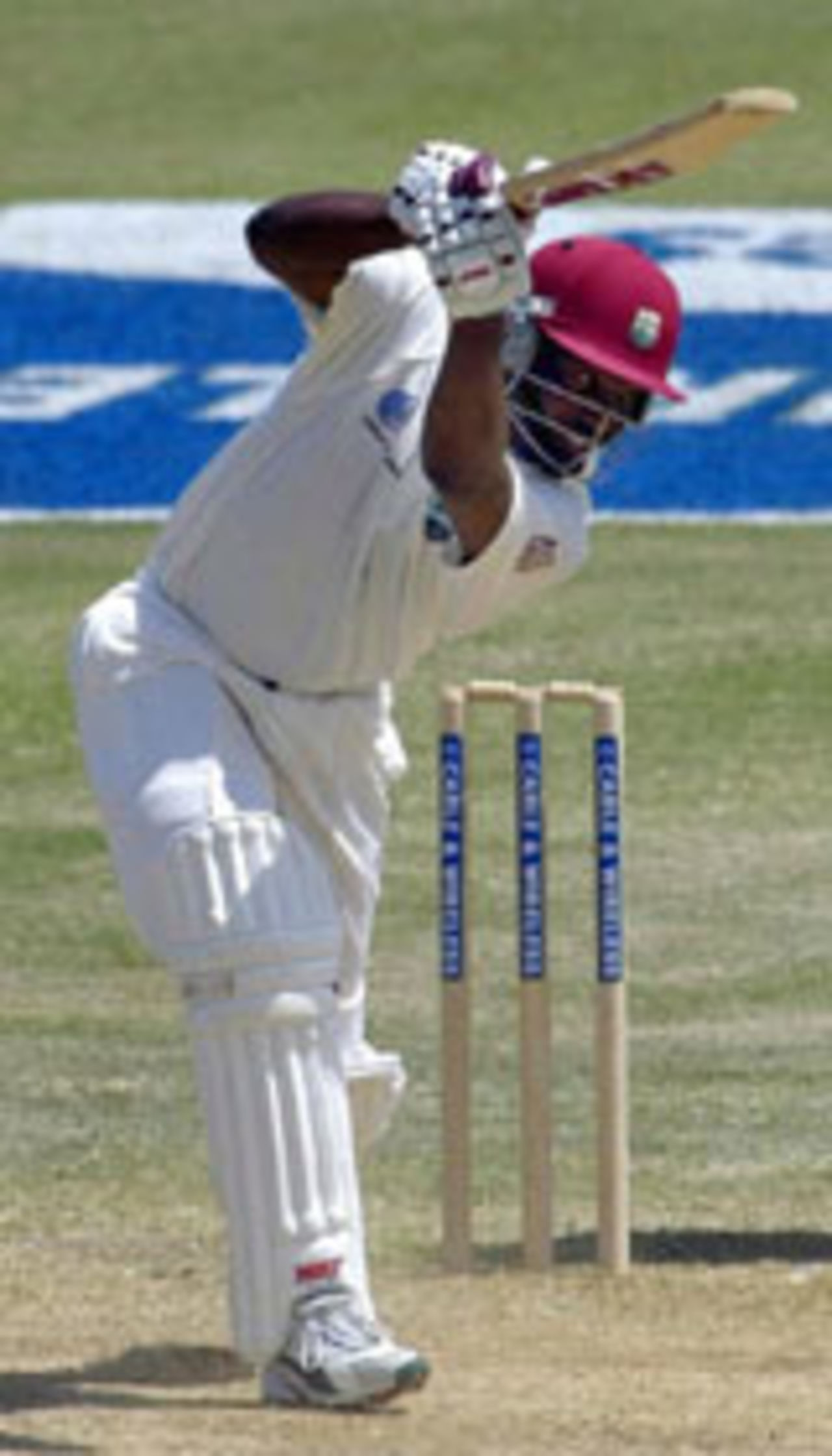 Brian Lara batting, West Indies v Sri Lanka, 2nd Test, Sabina Park, June 29, 2003