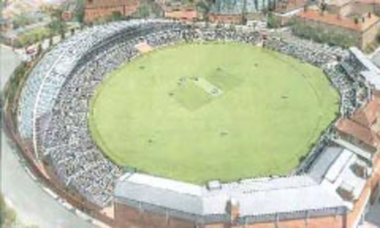 Proposed plans for the redevelopment of The Oval, November 2003