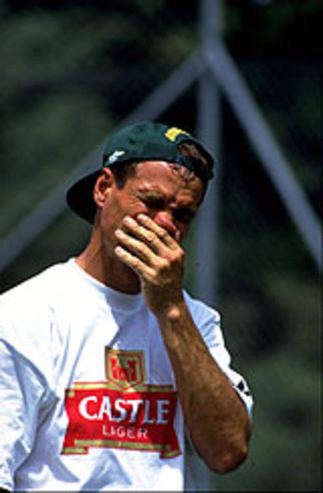 Kepler Wessels on the South African tour of Australia, 1993