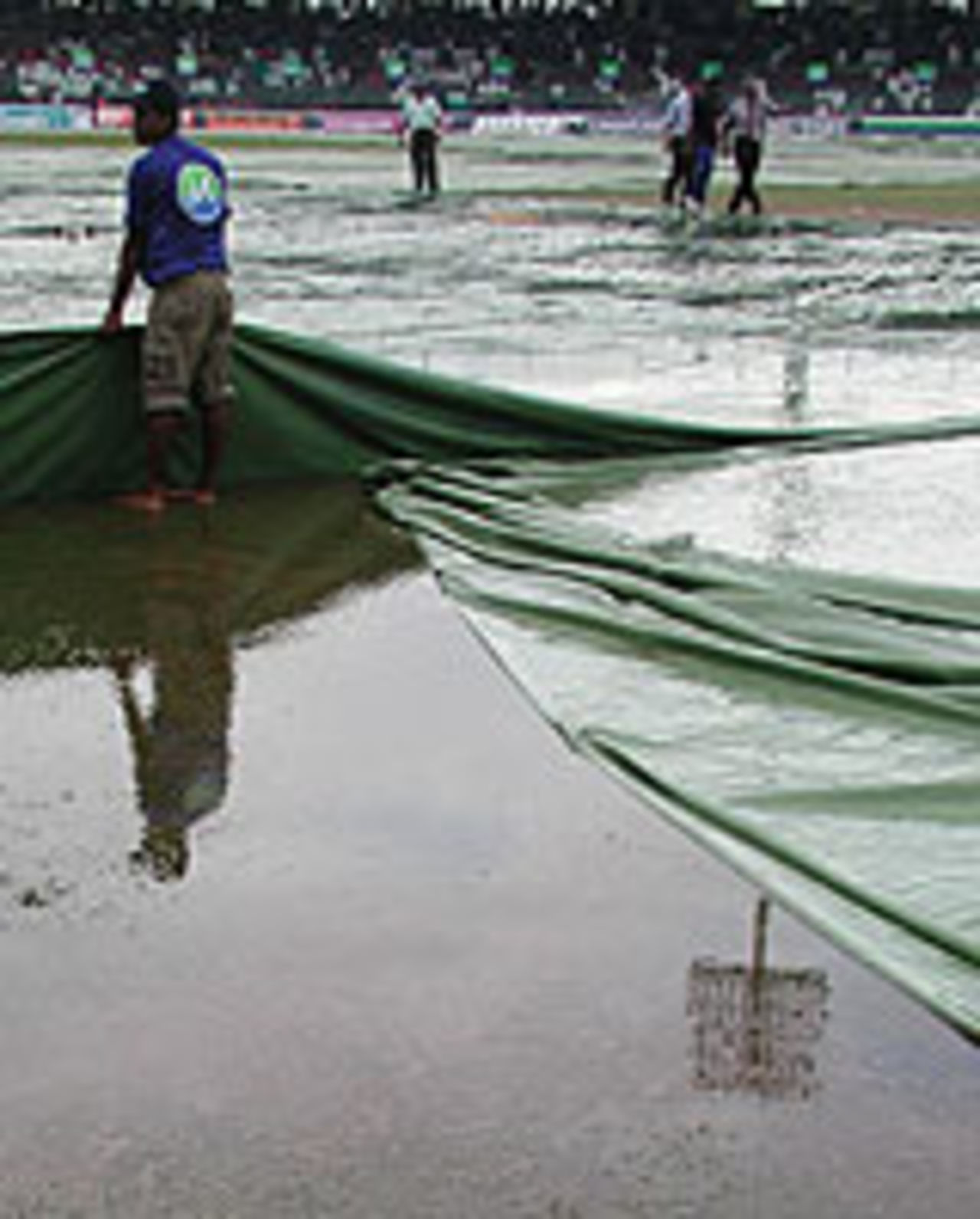 a soggy sight beneath the Premadasa covers 23 Nov 2003