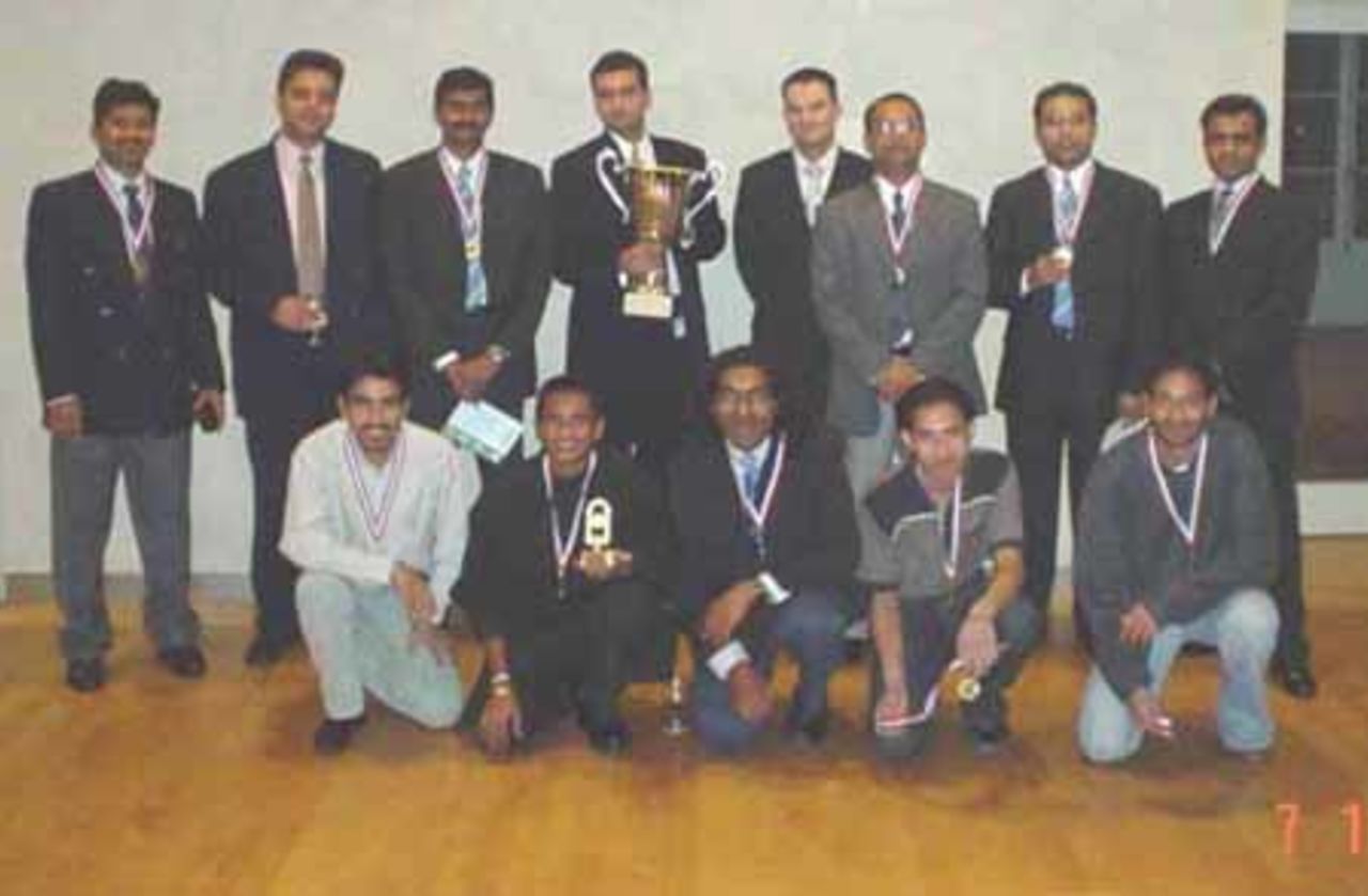 Luxembourg's Star CC - winners of the 2003 LCF-Crosscom league