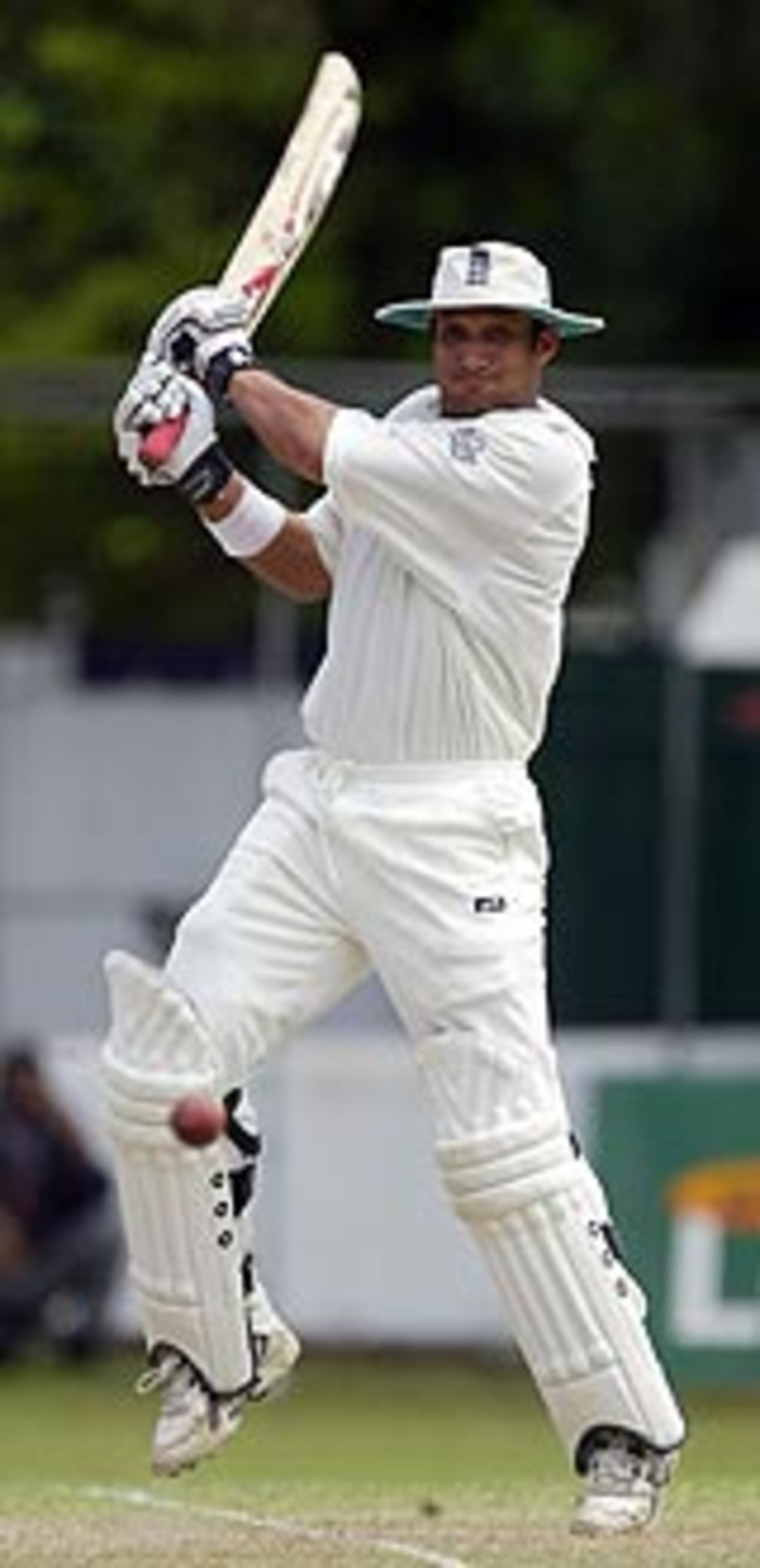 Mark Butcher on his way to 151 not out in Colombo
