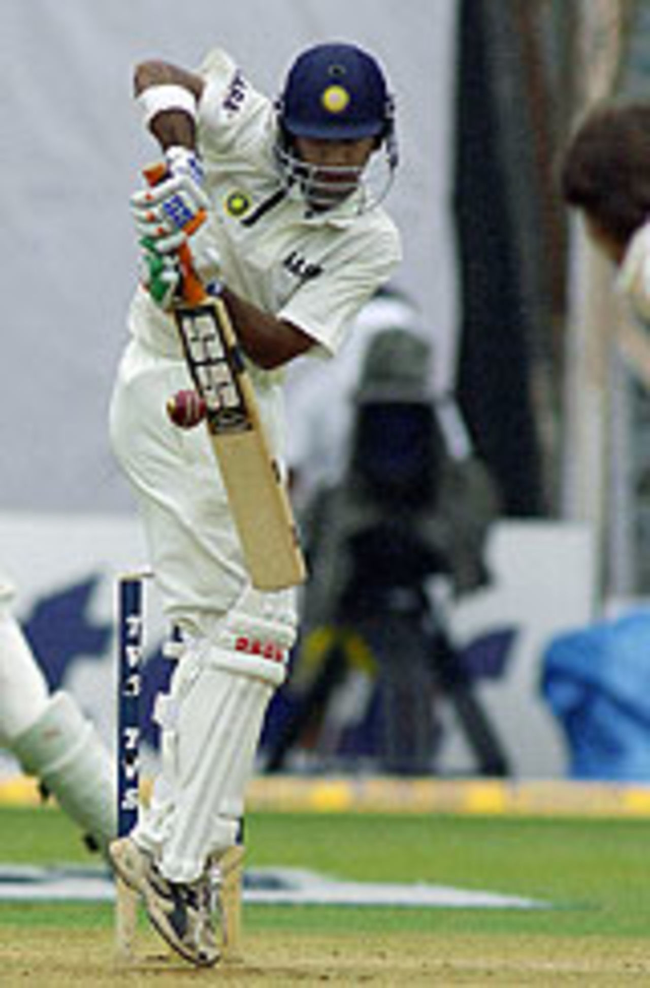 Gautam Gambhi plays one to leg