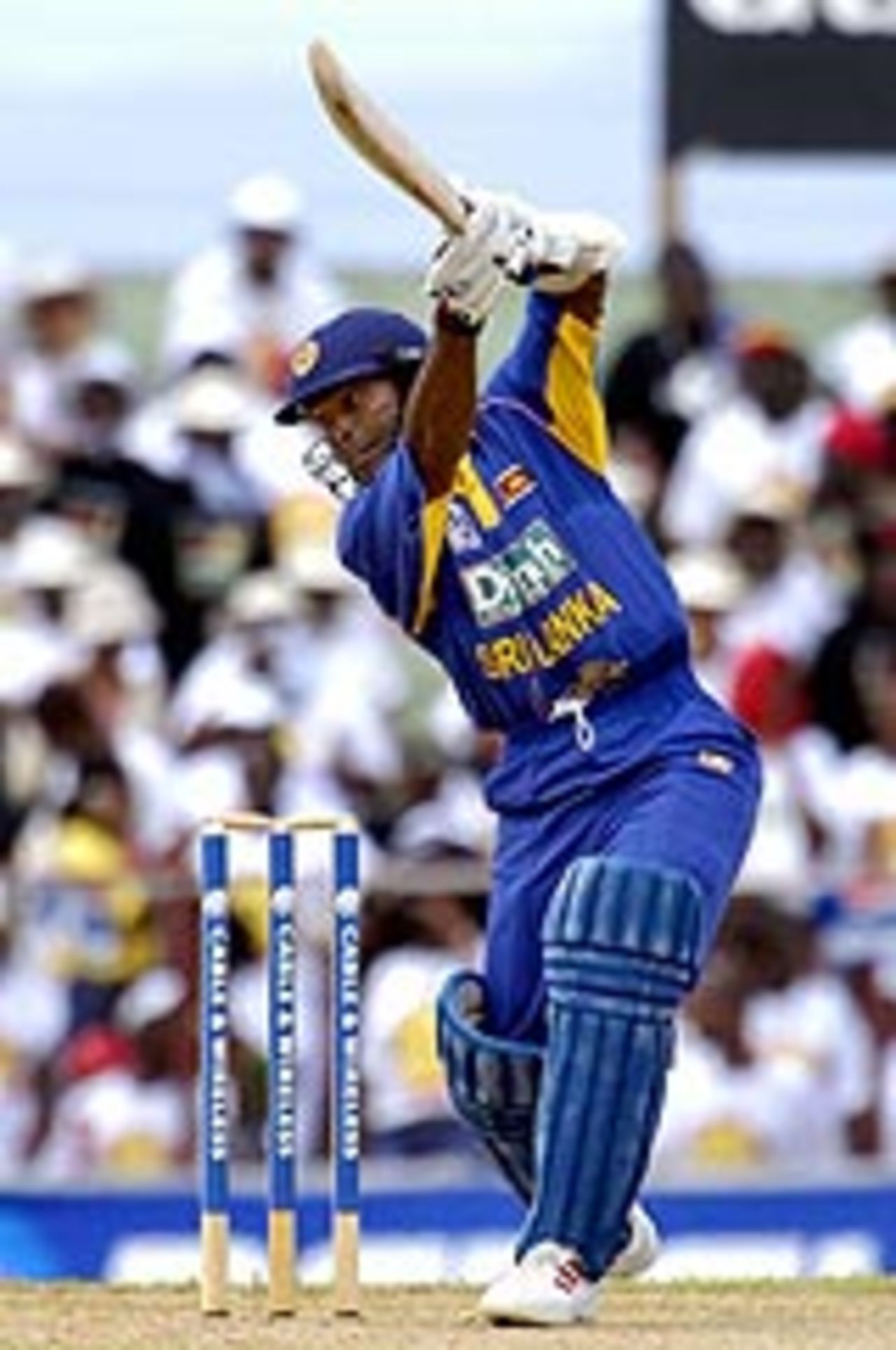 Romesh Kaluwitharana opens his shoulders, Sri Lanka v West Indies
