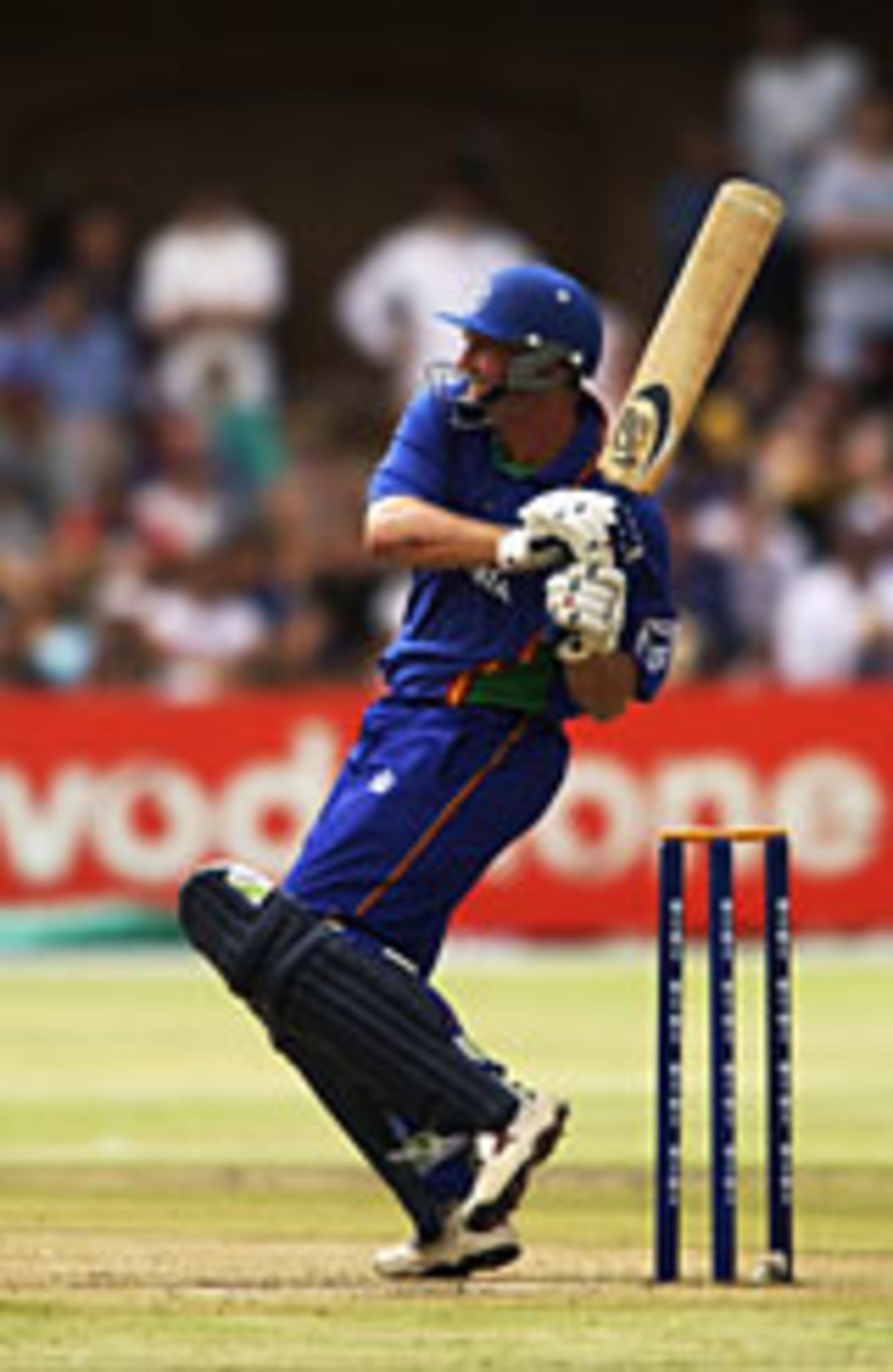 Jan-Berrie Burger batting, England v Namibia, Port Elizabeth, February 19 2003