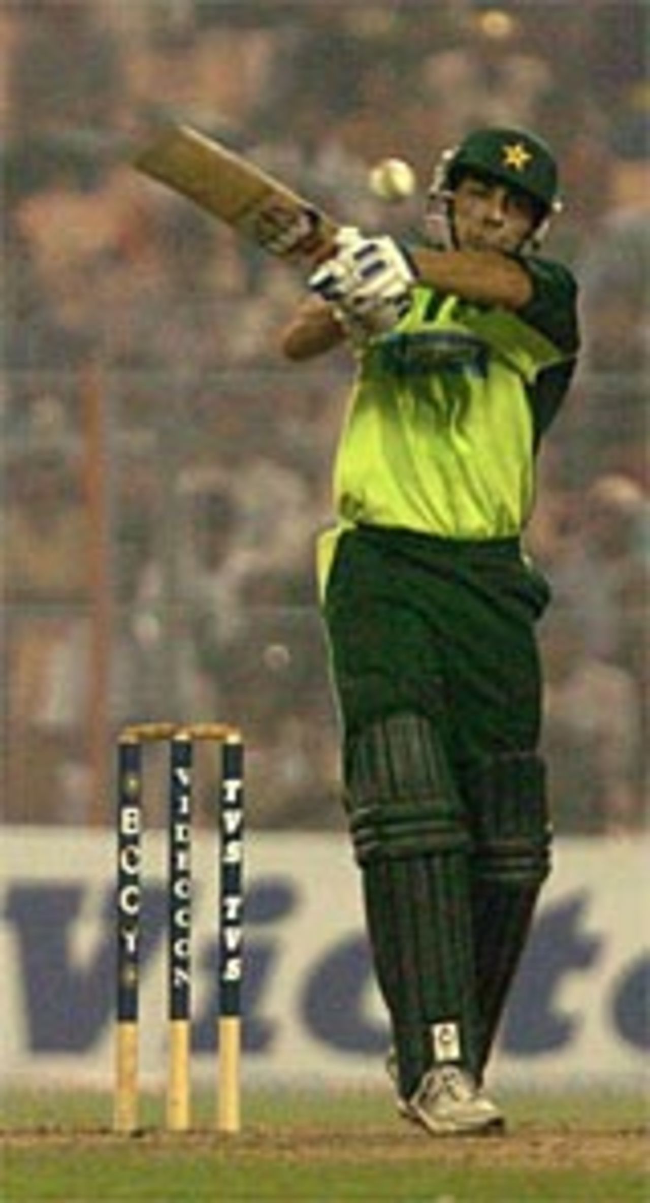 Salman Butt on his way to a century against India, November 2004