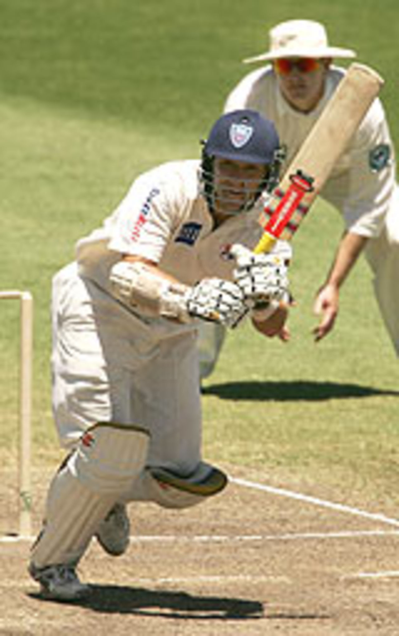 Phil Jaques hits one more to leg, New south Wales v New Zealanders, 4th day, November 14th, 2004