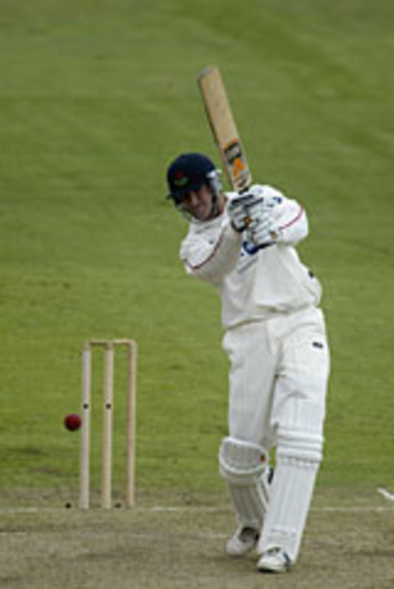 Mark Chilton on his way to 101 for Lancashire against Warickshire in a B&H semi at Old Trafford, June 7 2002