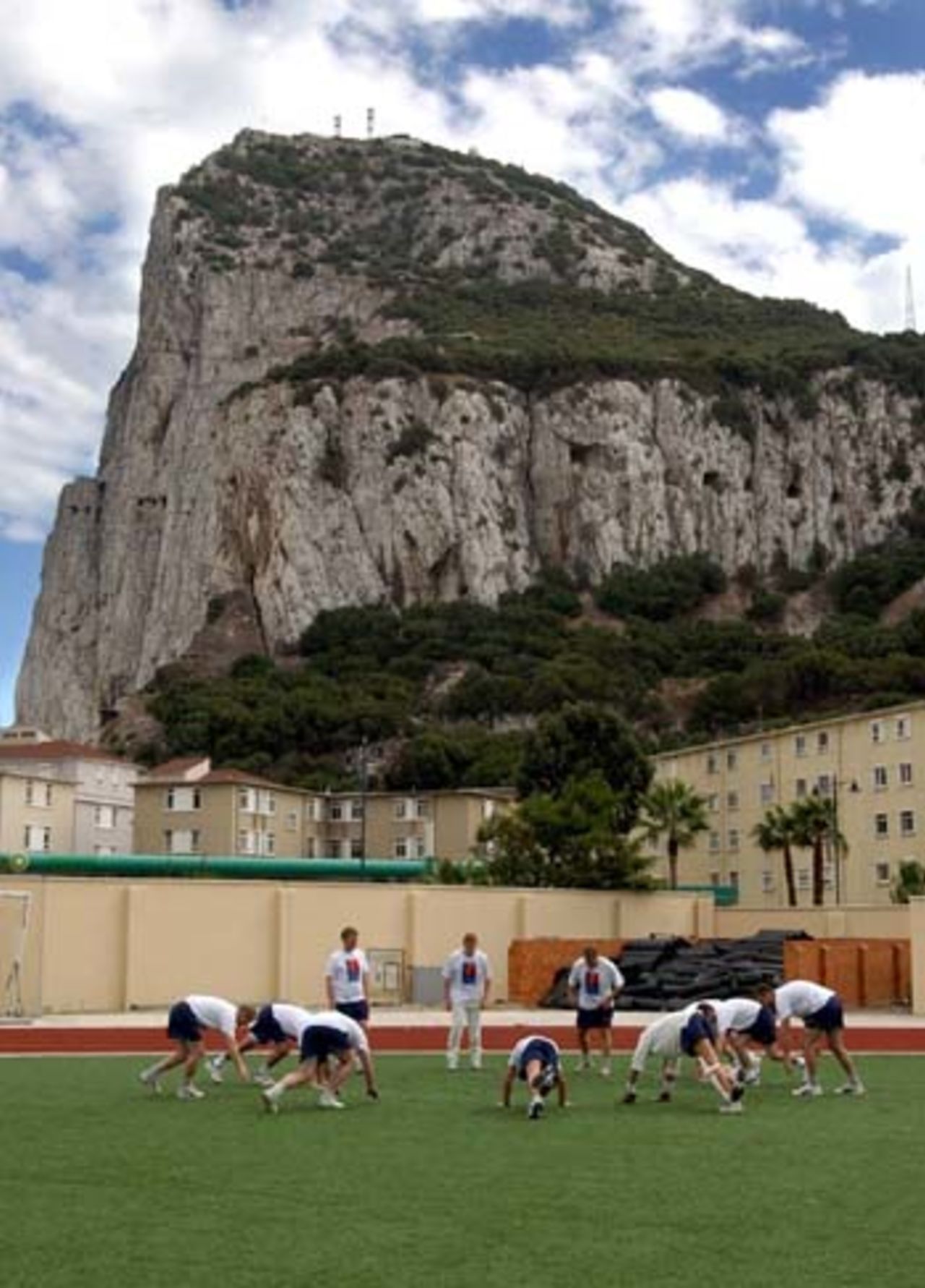 MCC Tour to Gibraltar - Training at the Rock
