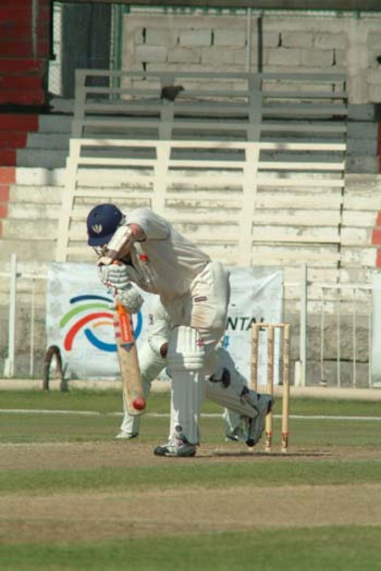Doug Lockhart on his way to scoring 64 in the Intercontinental Cup Final