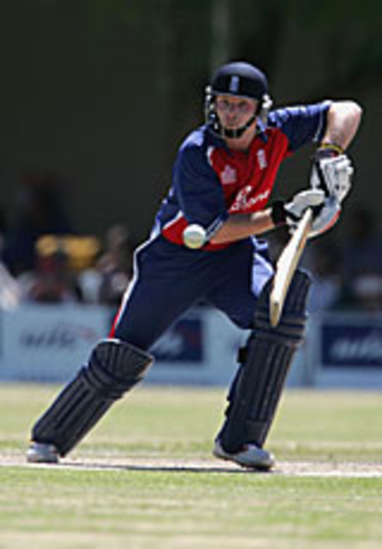 Ian Bell batting for England against Namibia, Wanderers, Windhoek, Namibia, November 23 2004