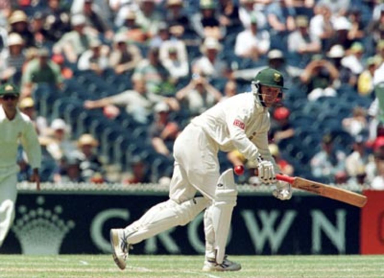 Gary Kirsten during the 2nd day of the Australia v South Africa Test match at the MCG in Melbourne. December 27th 1997.