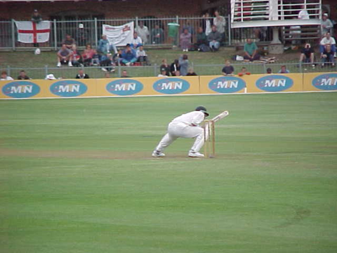 Alan Donald ducks a bouncer West Indies in South Africa, 1998/99, 2nd Test South Africa v West Indies St George's Park, Port Elizabeth 10 December 1998