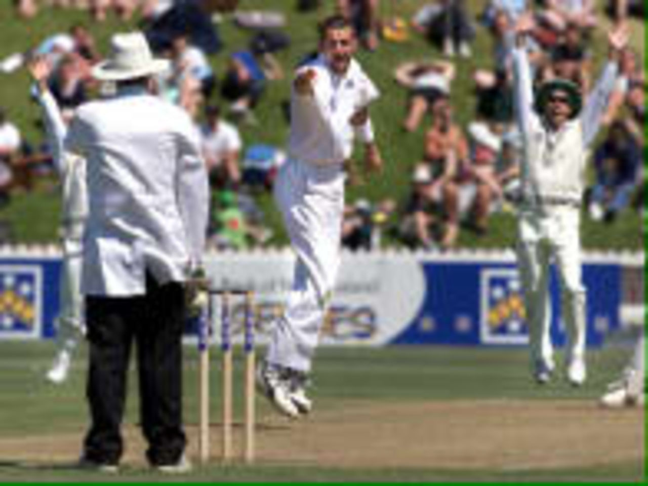 Doull dismisses Sidhu India in New Zealand, 1998/99, 2nd Test New Zealand v India Basin Reserve, Wellington 28 December 1998