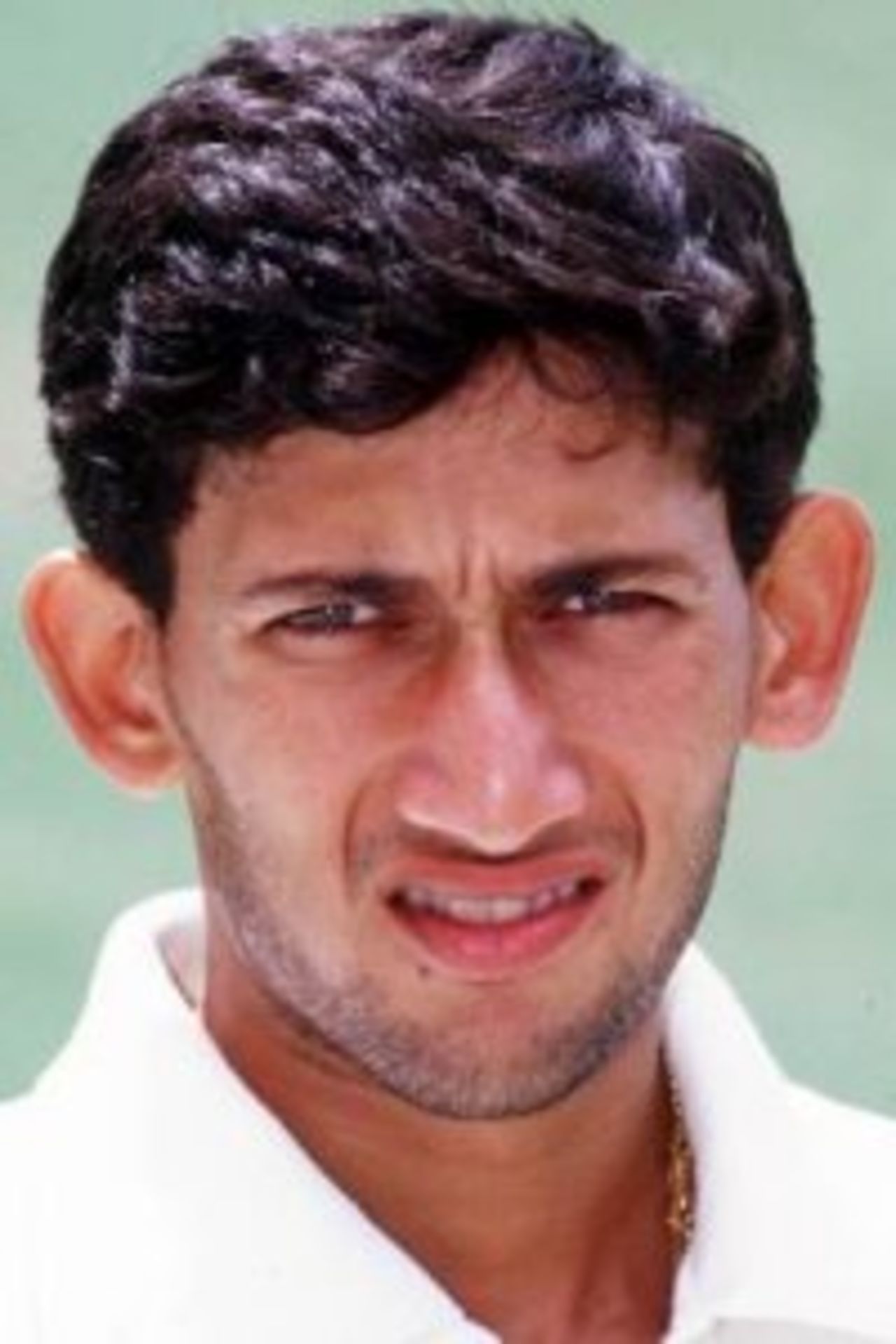 28 Nov 1999: Ajit Agarkar of India during a Portrait session, at the 'Gabba, Brisbane, Australia.