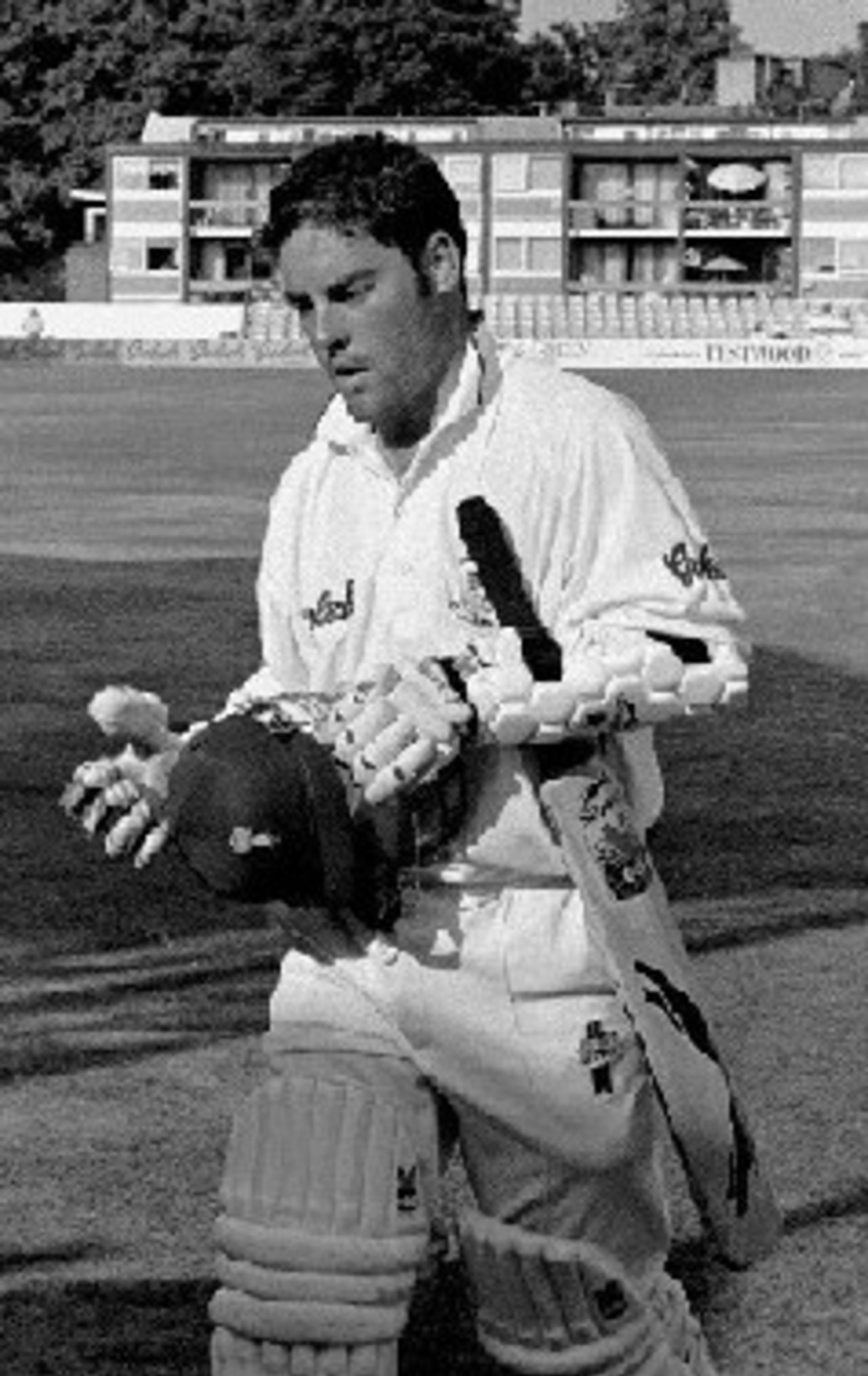 Mark Garaway's last innings for Hampshire, saving the game against New Zealand .