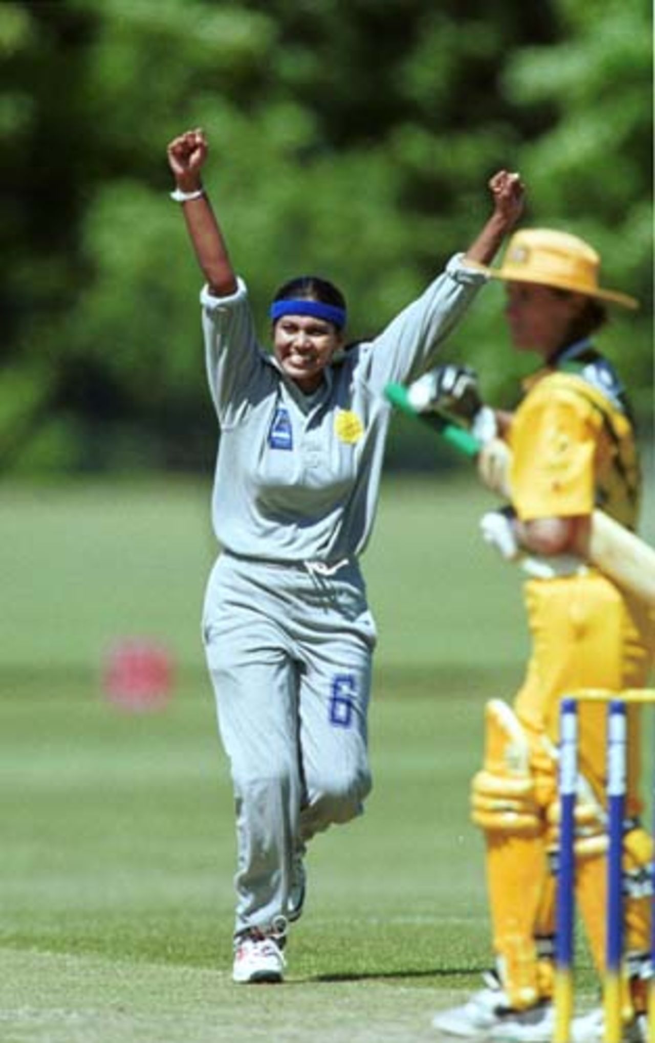 1 Dec 2000: Australia v Sri Lanka, CricInfo Women's World Cup 2000 played at the Hagley Oval, Christchurch