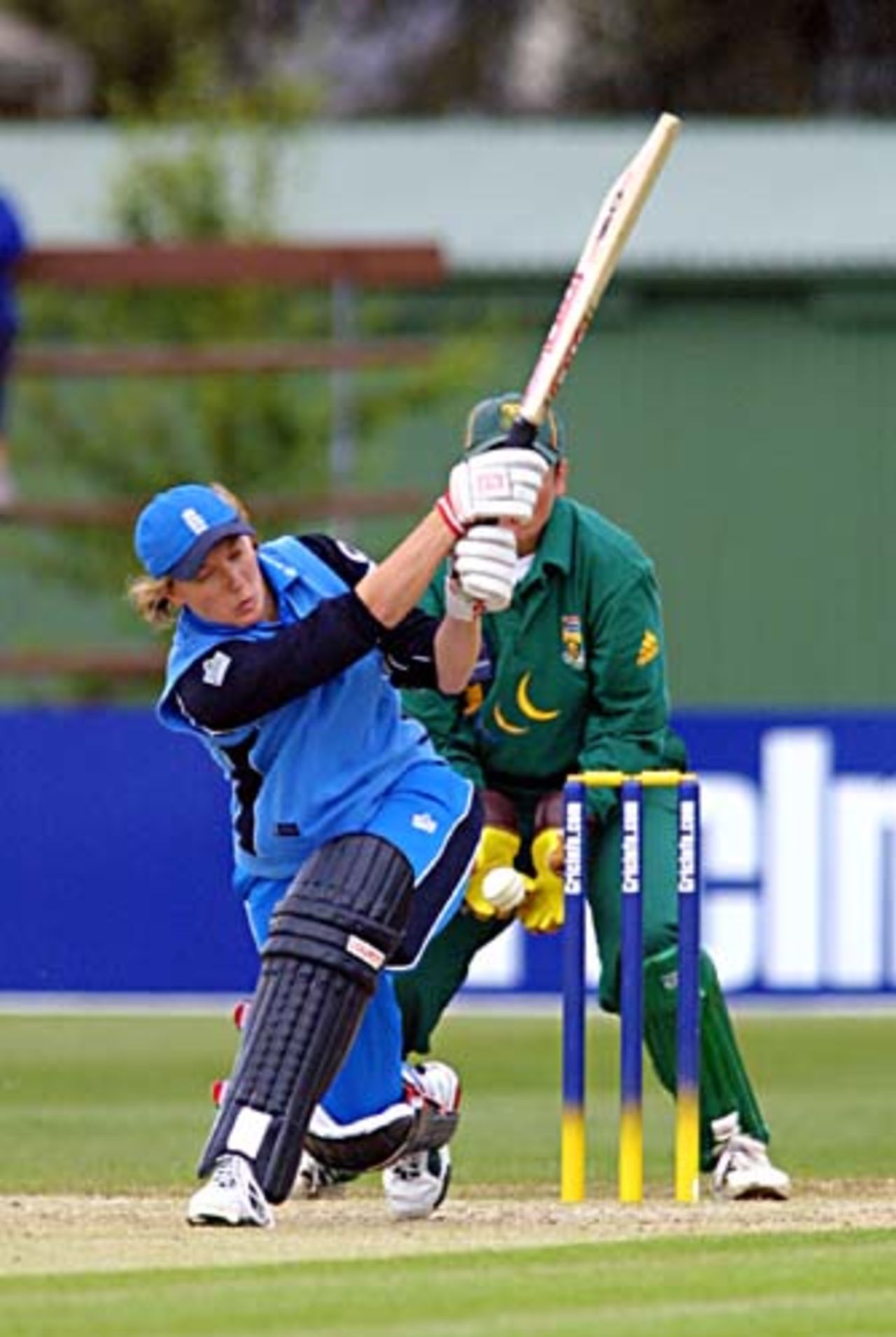 2 Dec 2000: England v South Africa, CricInfo Women's World Cup 2000 played at Lincoln (BIL Oval)