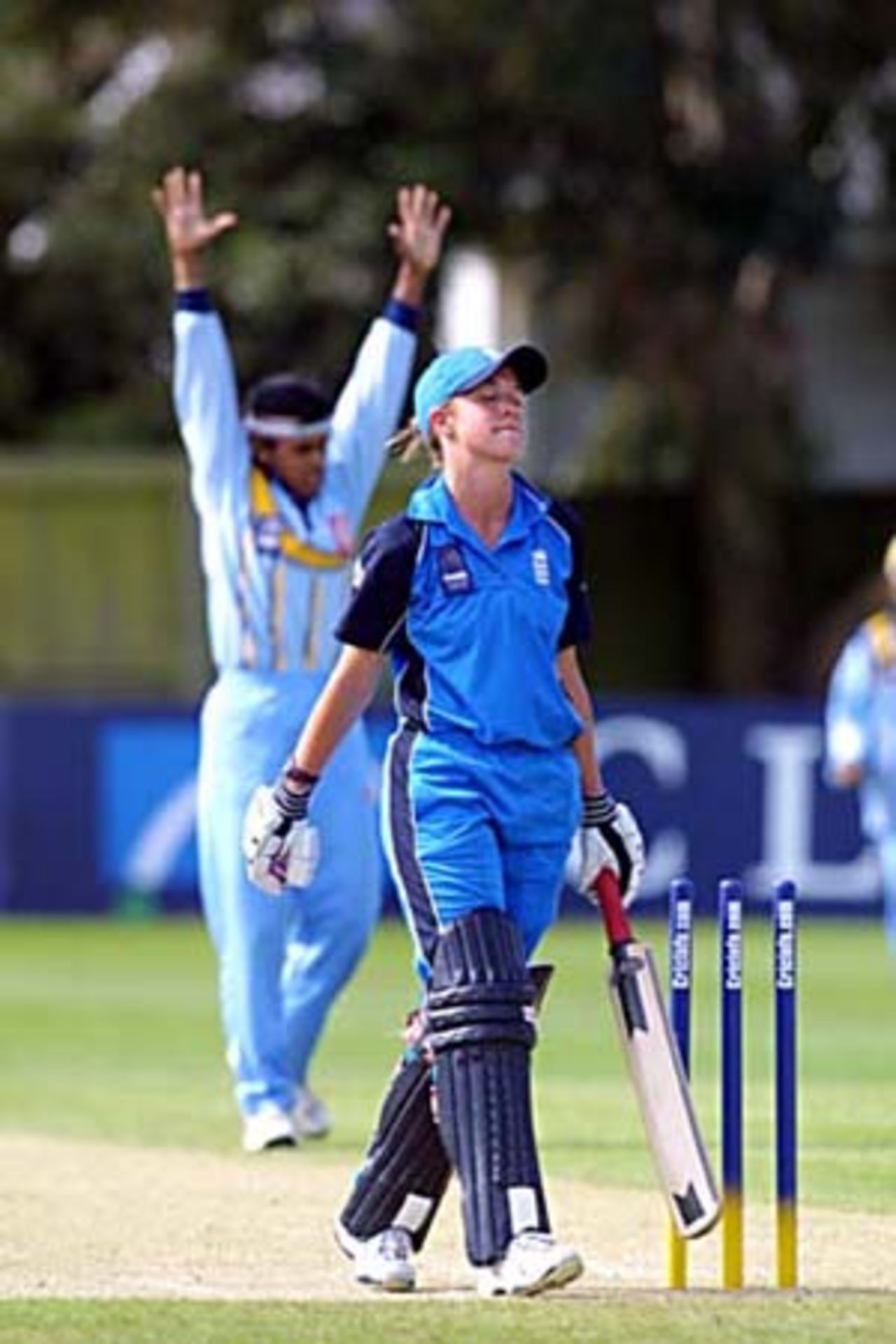 England v India, CricInfo Women's World Cup, Lincoln Green, New Zealand 2000