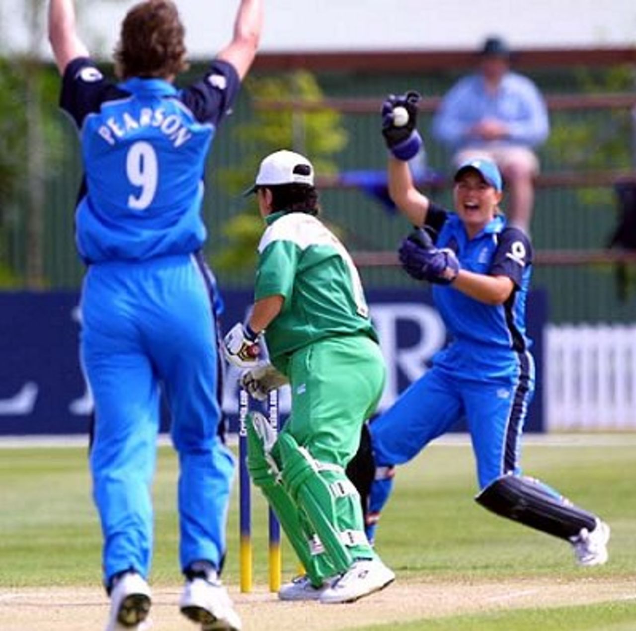 7 Dec: England v Ireland, CricInfo Women's World Cup match played at Lincoln (BIL Oval)