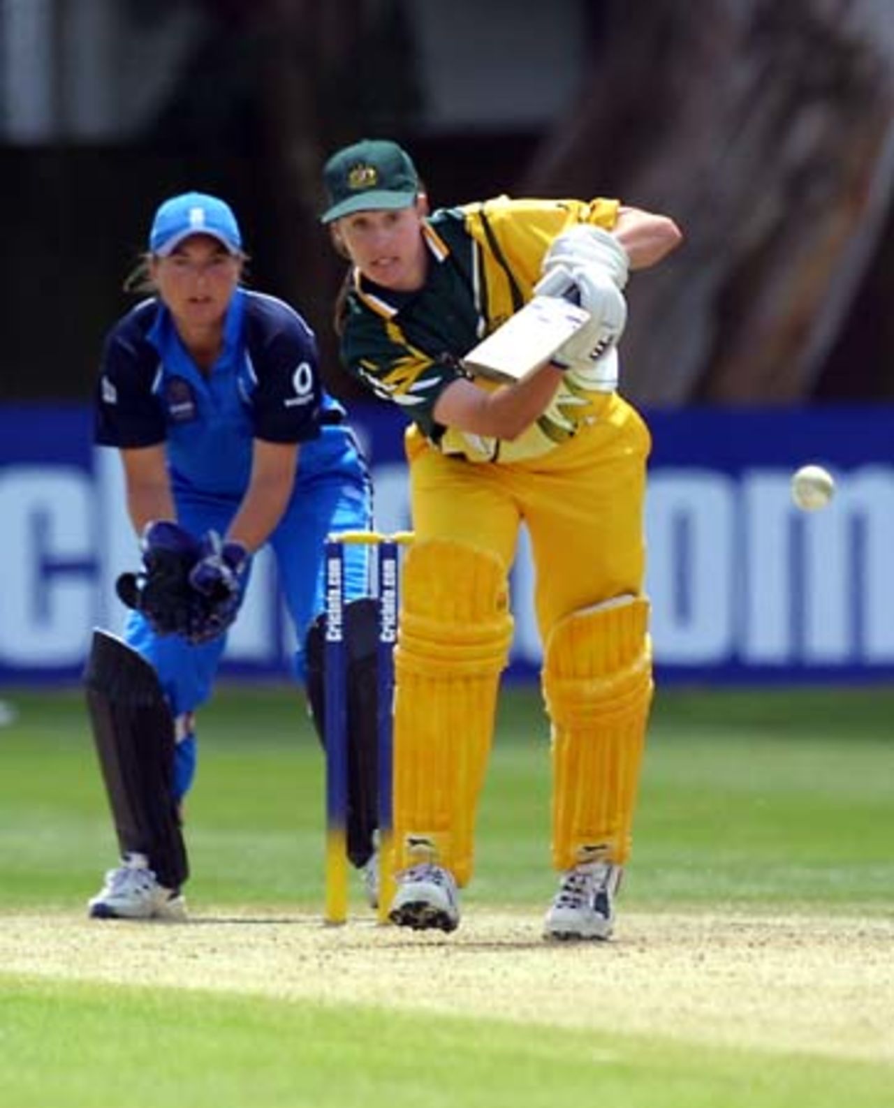 Australia v England at the 2000 CricInfo Women's World Cup, played at the BIL Oval , Lincoln, 10th December