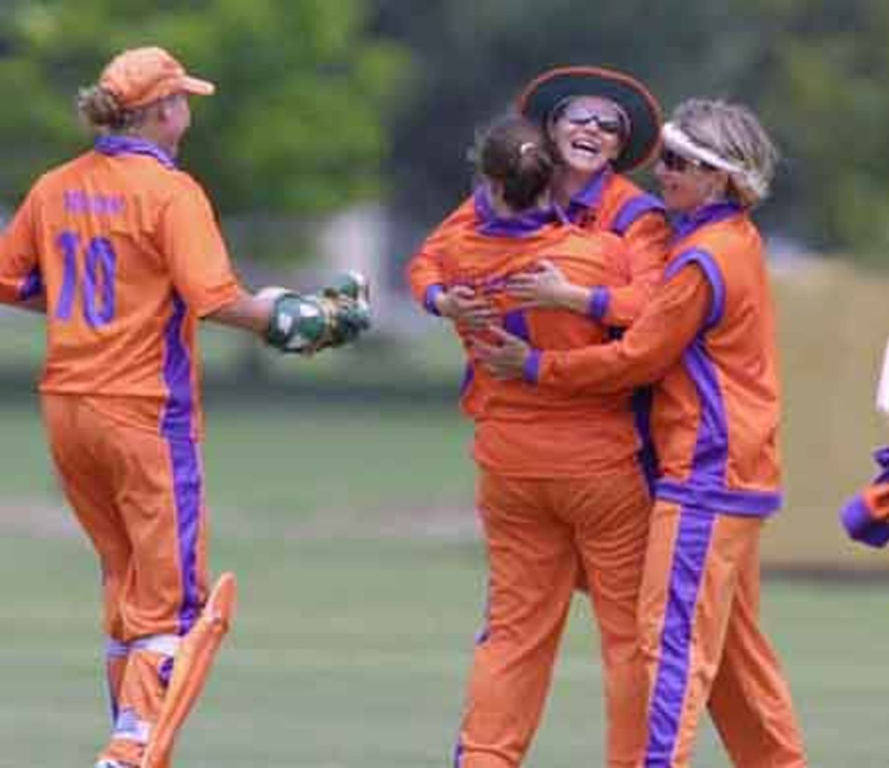 Sri Lanka v Holland in the 2000 CricInfo Women's World Cup ,  played at Hagley Park Christchurch, 10th December