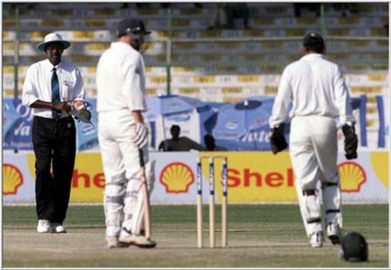 Pakistan v England 3rd Test , played at Karachi December 2000