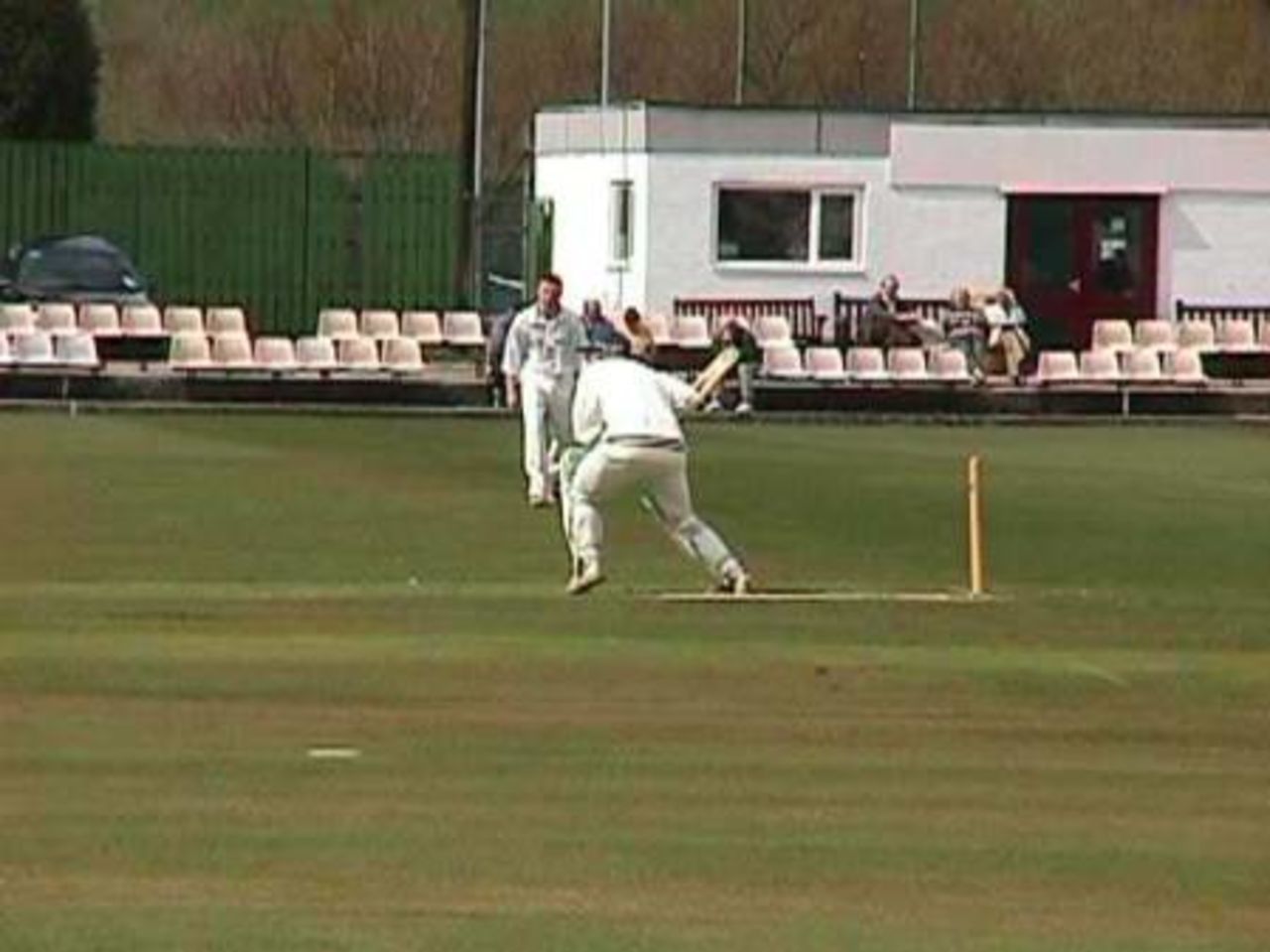 Steve Birtwistle in action against Colne at Thorneyholme Road