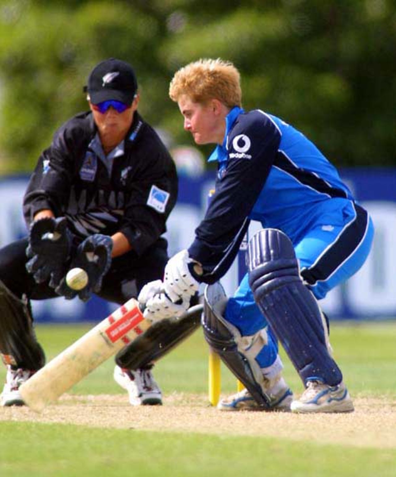 14 Dec 2000: England v New Zealand, CricInfo Women's World Cup match played at BIL Oval, Lincoln
