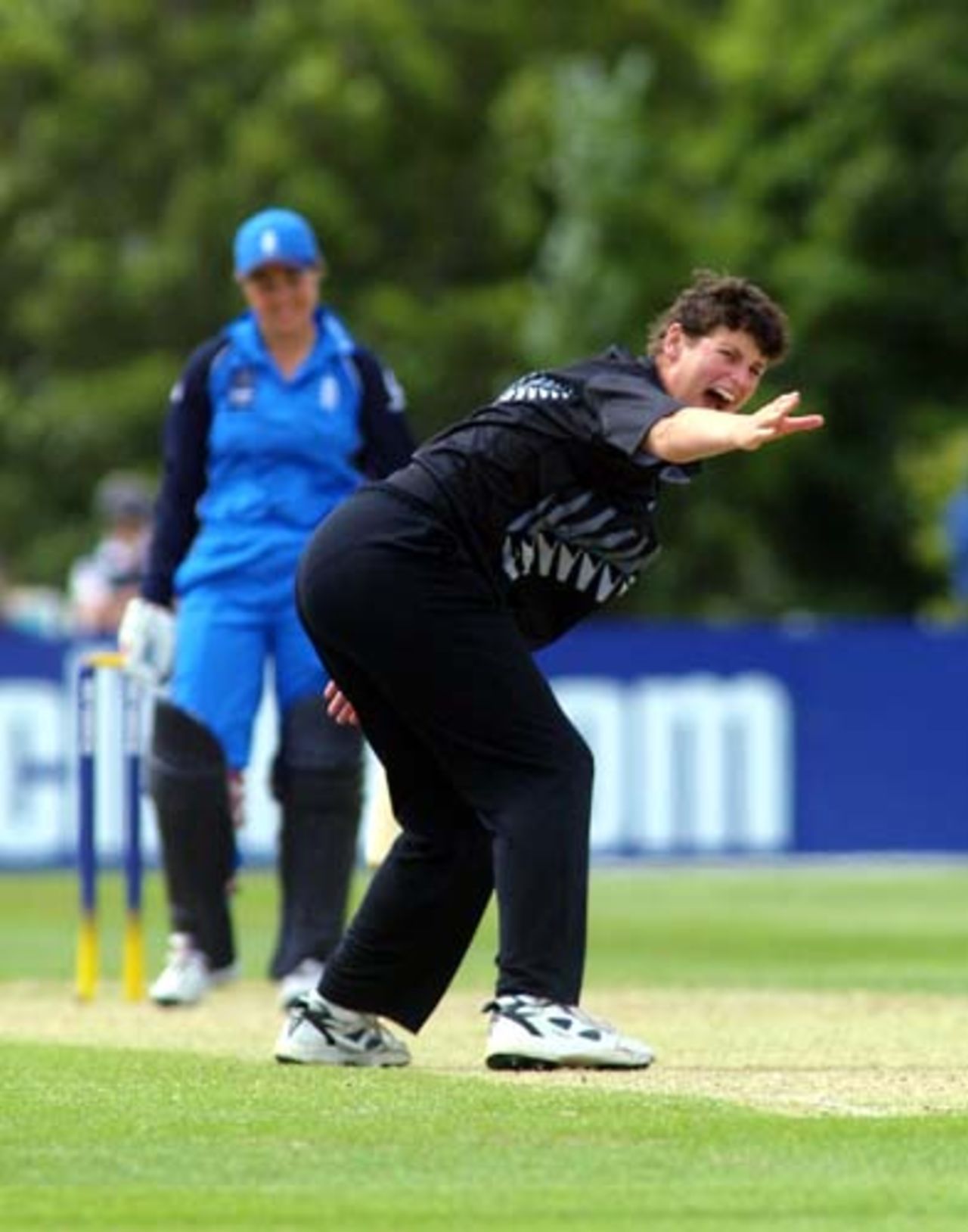 14 Dec 2000: England v New Zealand, CricInfo Women's World Cup match played at BIL Oval, Lincoln